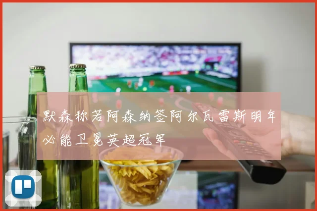 默森称若阿森纳签阿尔瓦雷斯明年必能卫冕英超冠军