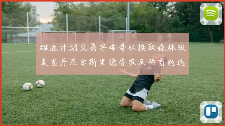 雄鹿计划交易字母哥以换取森林狼麦克丹尼尔斯里德香农及两首轮选秀权